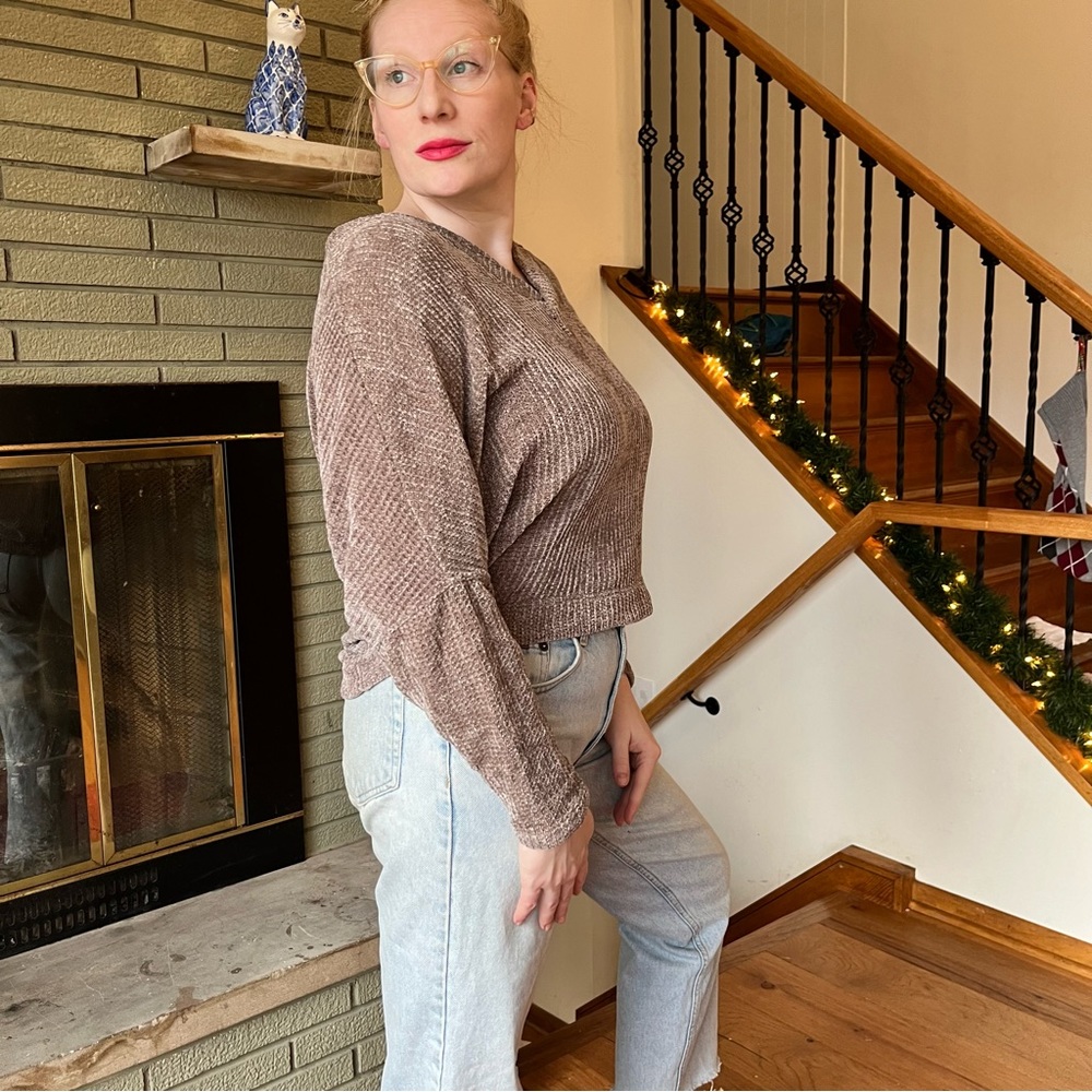 🦄 5/30-Jolie Chenille Slouchie Sweater